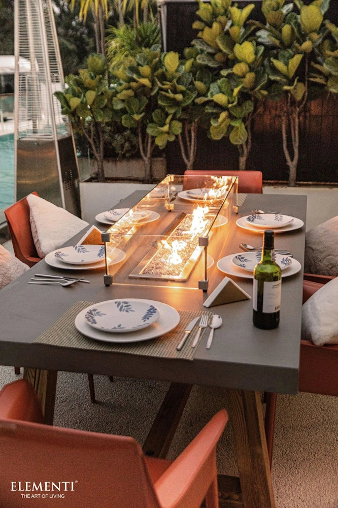 Elementi Sonoma Dining Fire Table (OFG201)