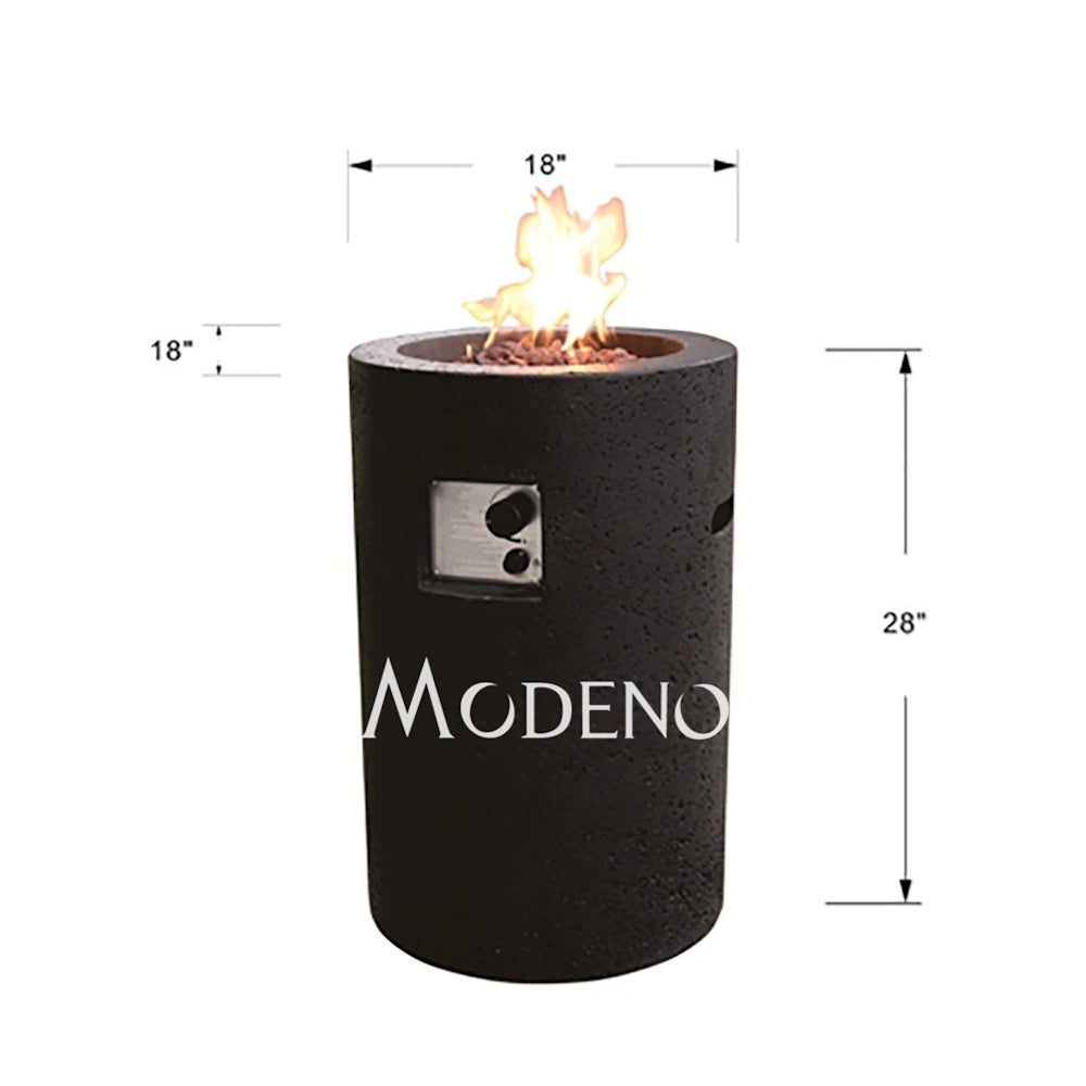 Modeno Lava Tube Concrete Fire Pit (OFG602)