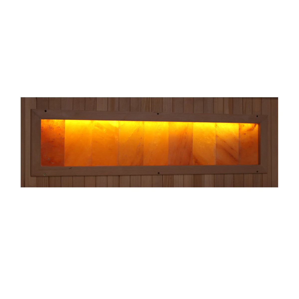 Golden Designs 2-Person Full Spectrum PureTech™ Near Zero EMF FAR Infrared Sauna with Himalayan Salt Bar